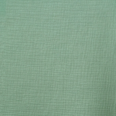 Lagoon Luxe Green Double Cotton Gauze Material—Double Cotton Gauze Material—Width 57/58 Inches Wide—Sold by the Yard—Nationwide Shipping Available.
